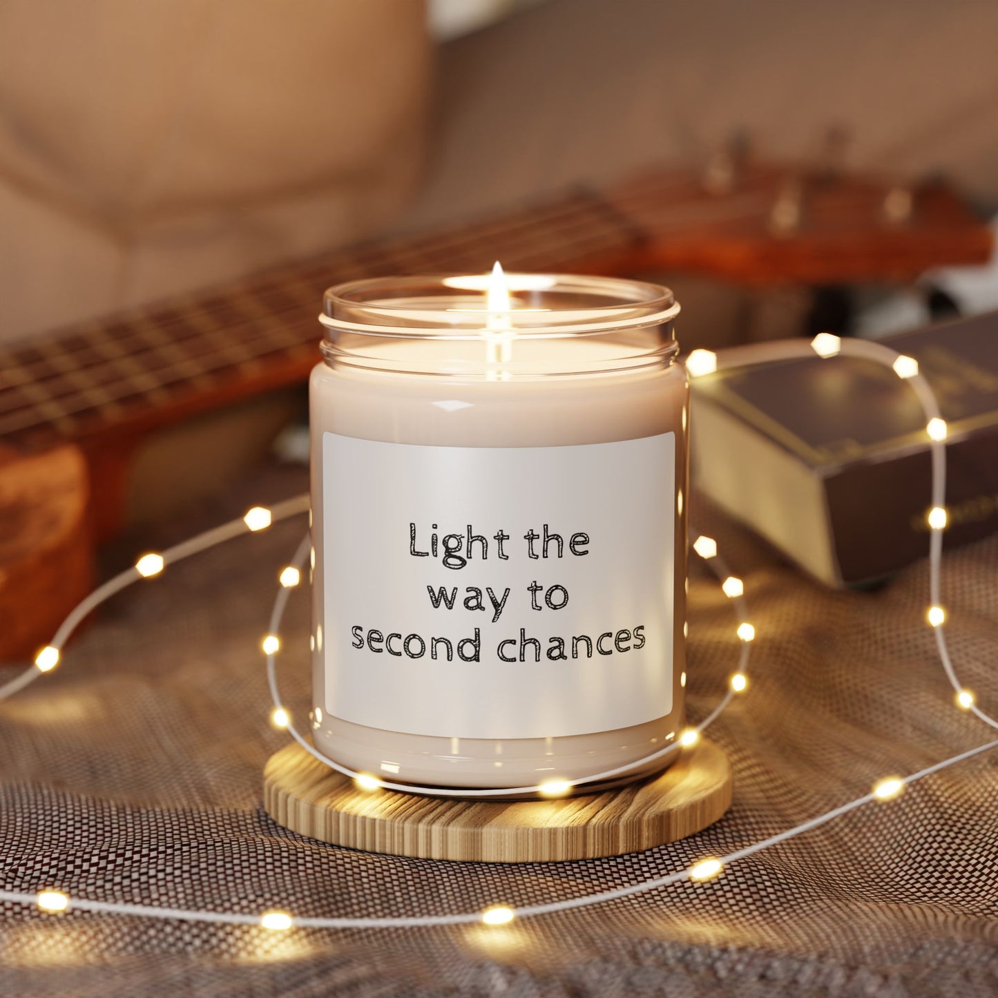 Second Chances Soy Candle 9oz Glass Jar