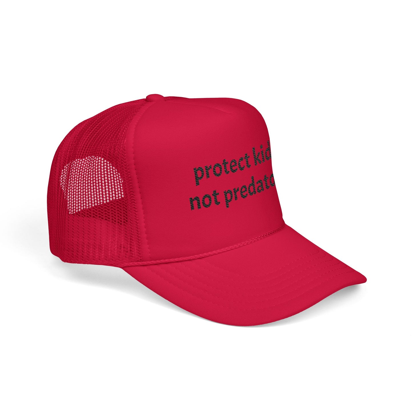 Protect Kids Not Predators Trucker Hat