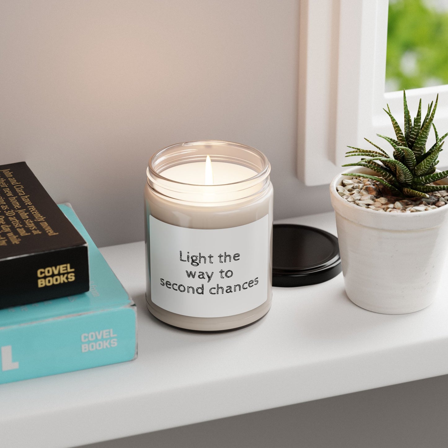 Second Chances Soy Candle 9oz Glass Jar