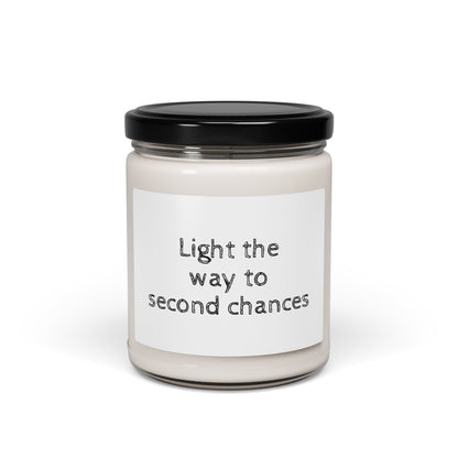 Second Chances Soy Candle 9oz Glass Jar